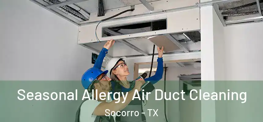Seasonal Allergy Air Duct Cleaning Socorro - TX